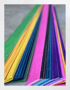 Coloured Veneer Strips Pack